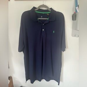 Polo by Ralph Lauren Men's Navy Blue Polo Shirt